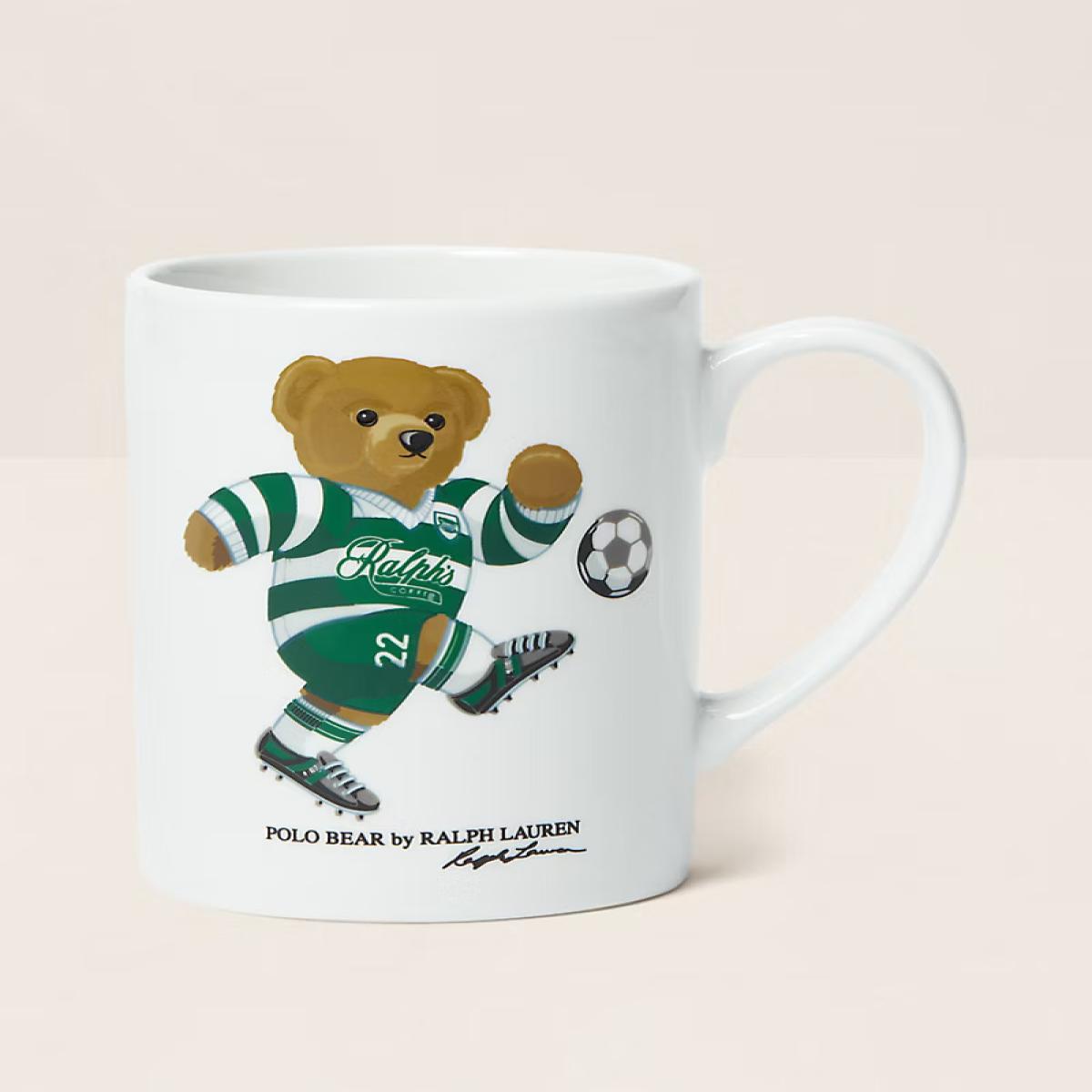 Ralph's Coffee Soccer Polo Bear Kupa
